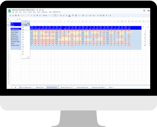 Attendance and Payroll Tracker - Image 2