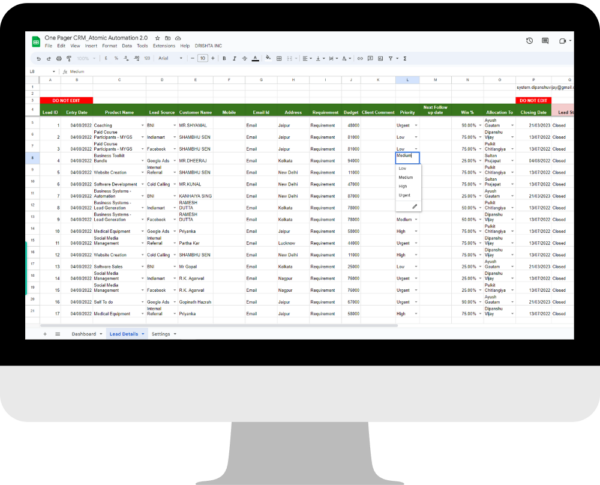 One Pager CRM for Small Companies/For Initial Implementation - Image 2